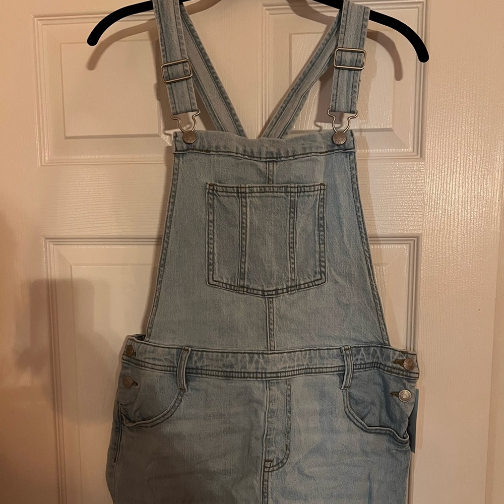 Girls overall shorts